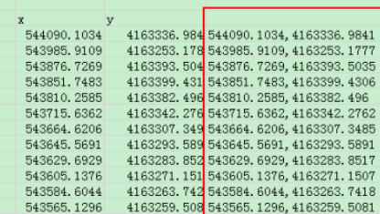 excel将数据点导入CAD