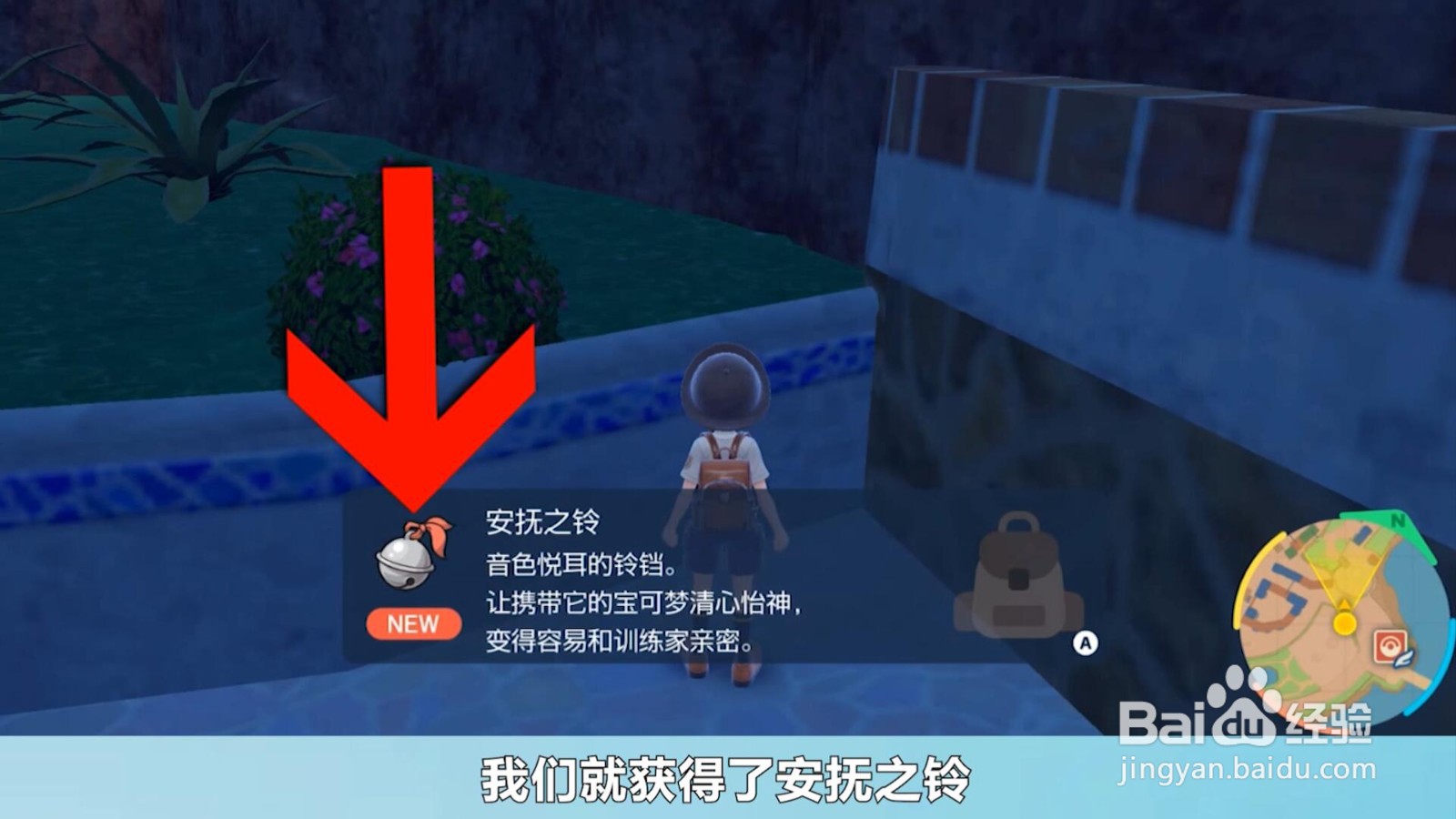 宝可梦朱紫安抚之铃怎么获得