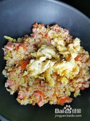 怎么做番茄蛋炒饭
