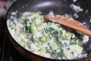 花菜浓汤的家常做法