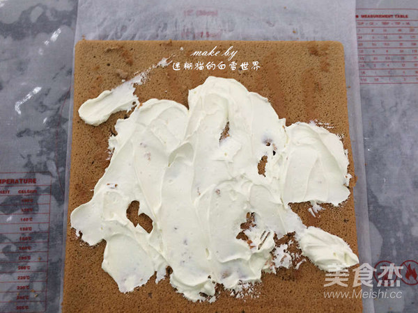 蛋糕火美人—火龙果蛋糕卷