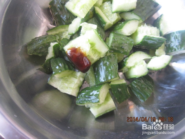 黄瓜的做法，拍黄瓜