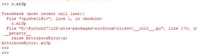 Python教程：[52]win32com调用constants