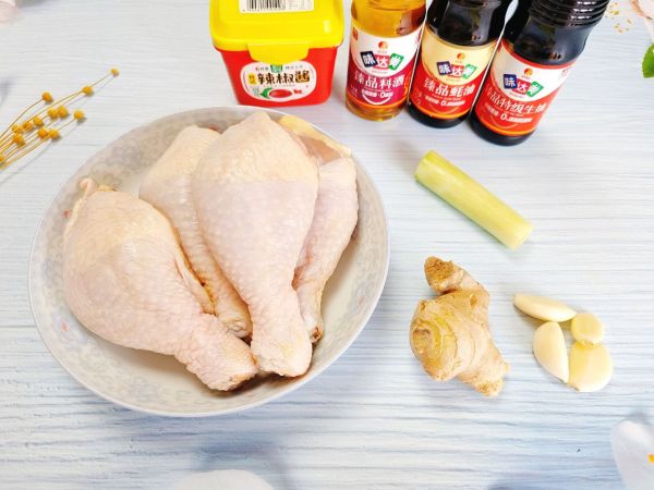 香辣孜然烤鸡腿