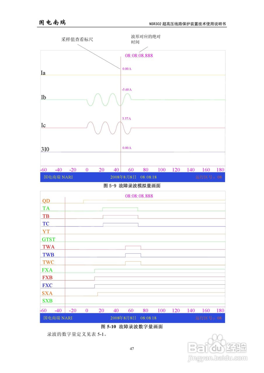 国电南瑞NSR302超高压线路保护装置技术使用说明书:[6]