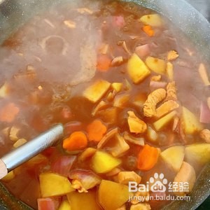 咖喱鸡肉饭的做法