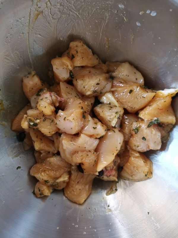 柠檬彩椒土豆鸡胸粒