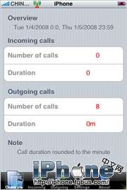 iPhone通话管理软件iCalls简易使用教程