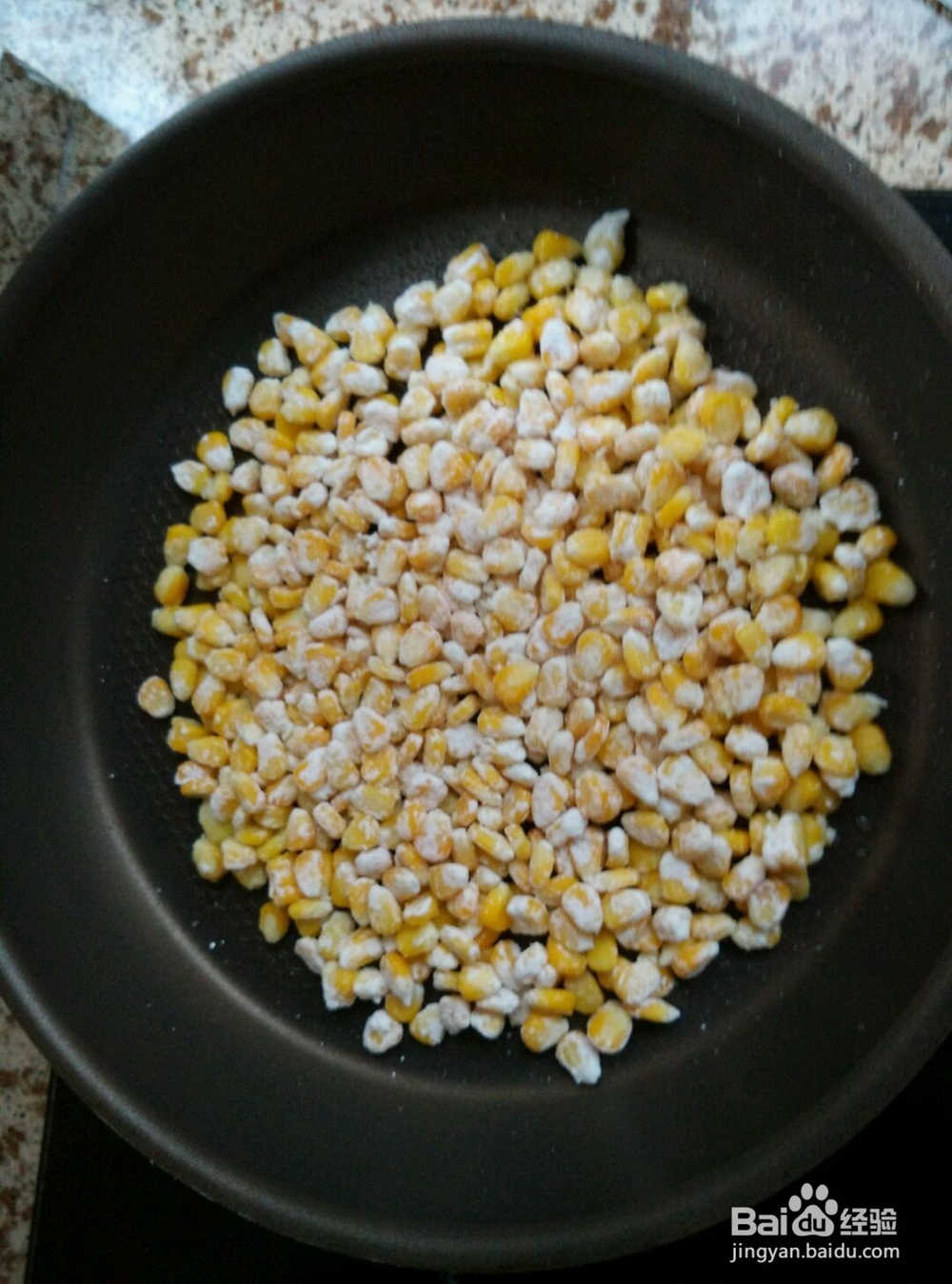 在家制作爆米花