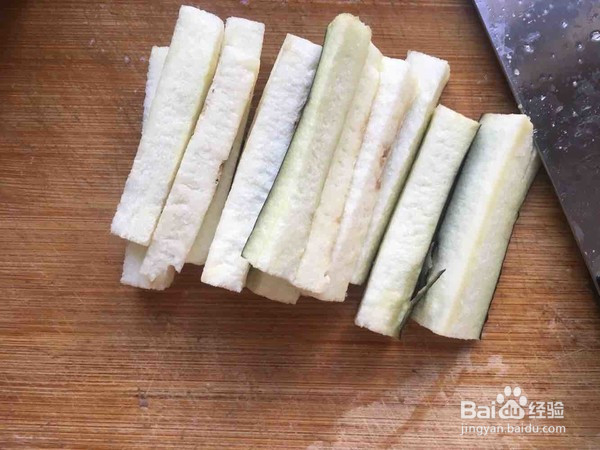 蒜泥淋茄子的做法