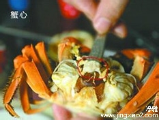 螃蟹哪些部位不能吃？？？
