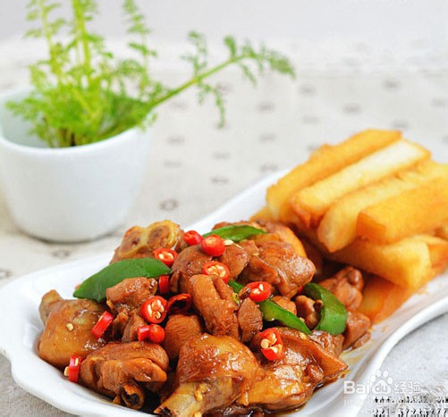 教你做河南名菜：老虎杠子鸡