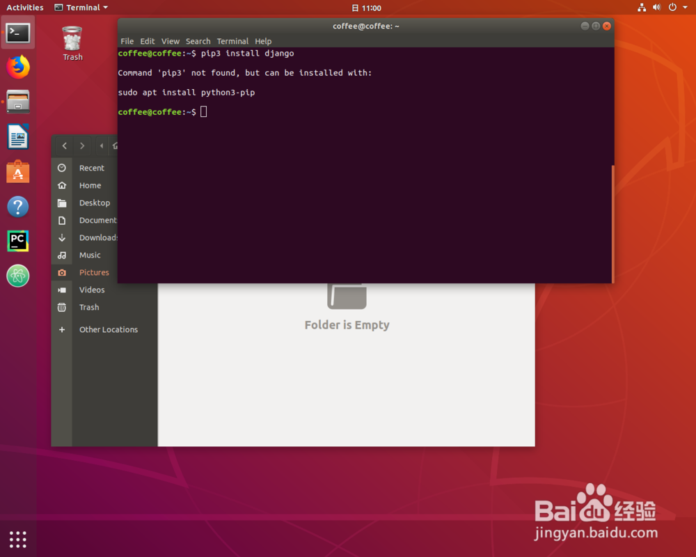 <b>如何在Ubuntu下安装并且创建django项目</b>