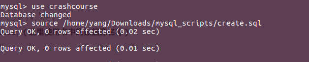 《MySQL必知必会》Ubuntu16.04下的软件环境配置