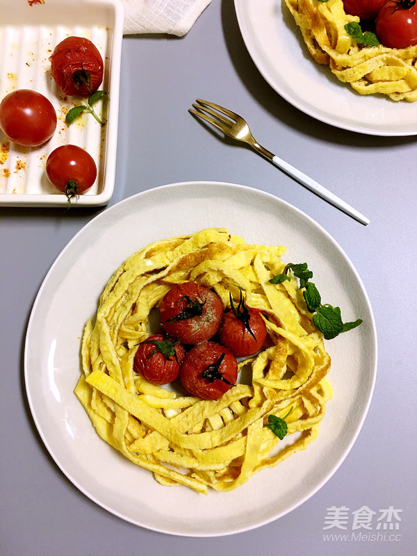 蛋皮小番茄的做法