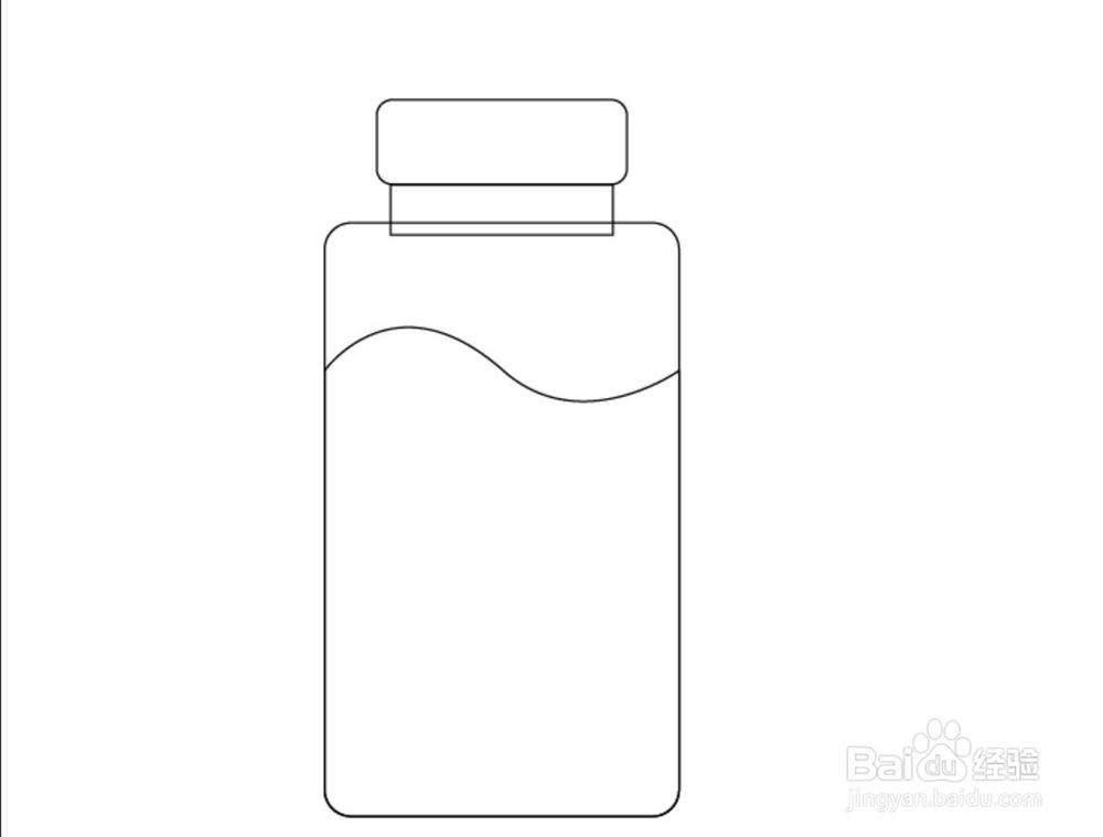 卡通塑料瓶设计