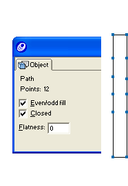 Freehand创建精美的空心封套图案