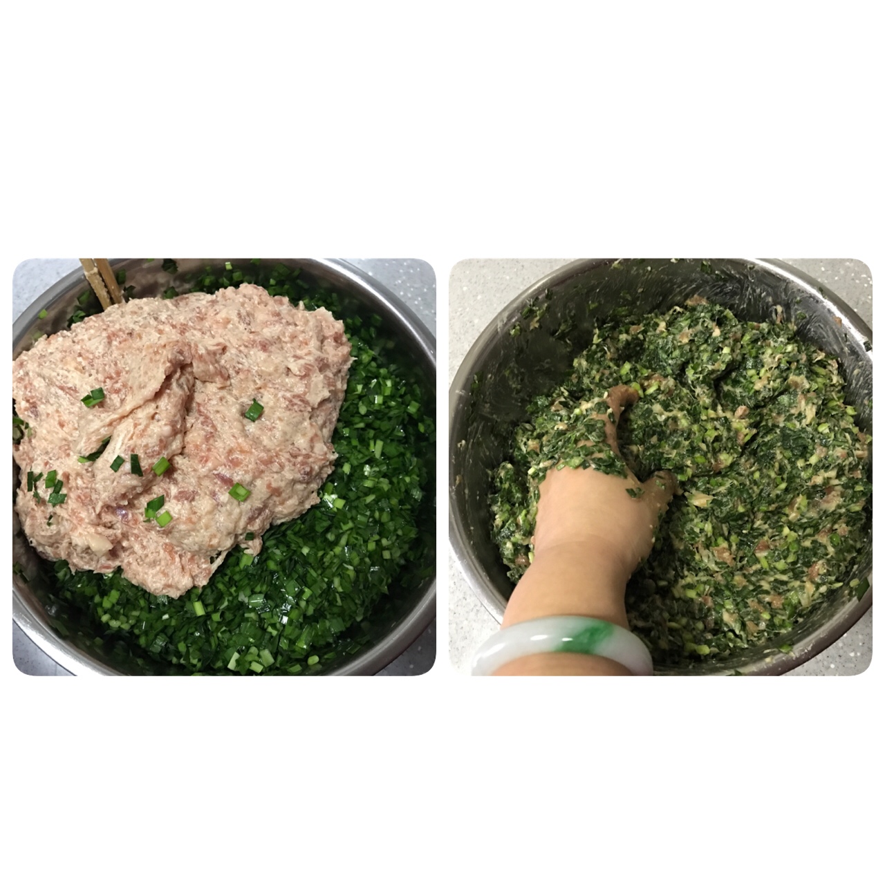 韭菜猪肉饺的做法，快收快收。