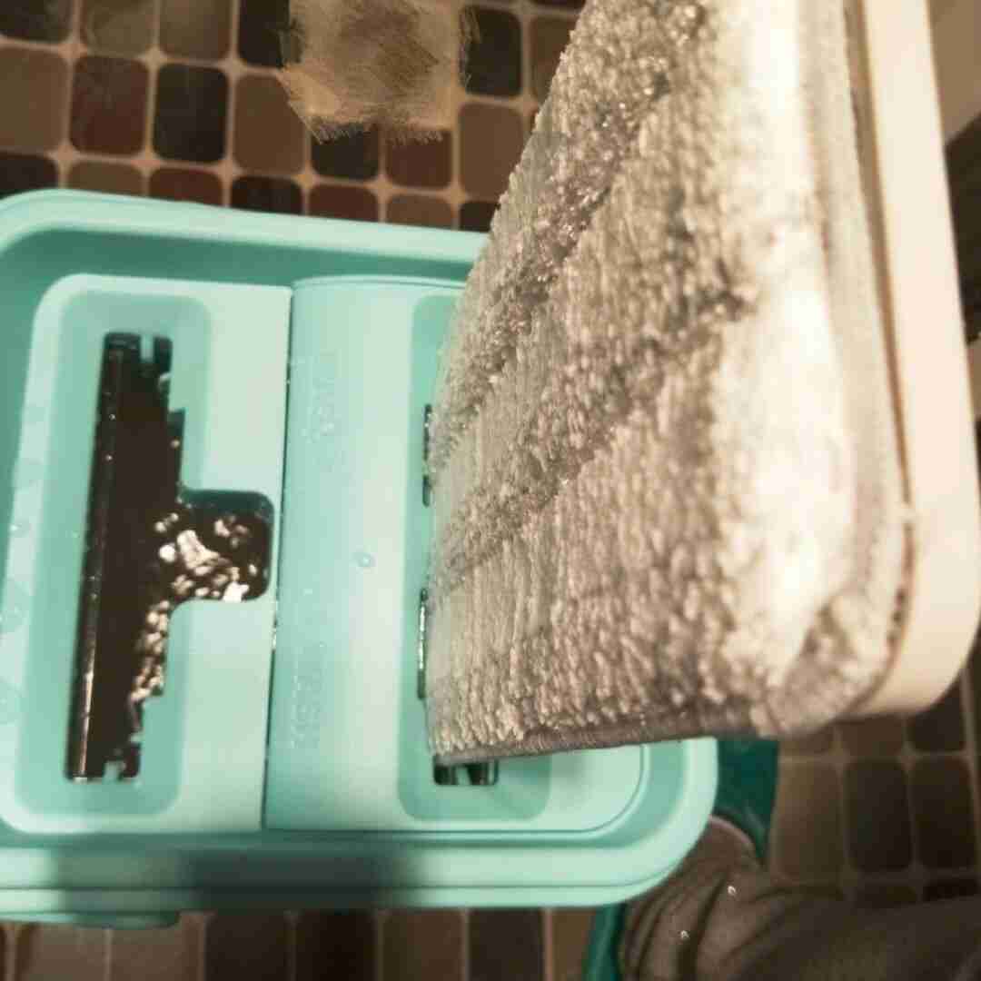 不用手的拖把美丽雅平板拖