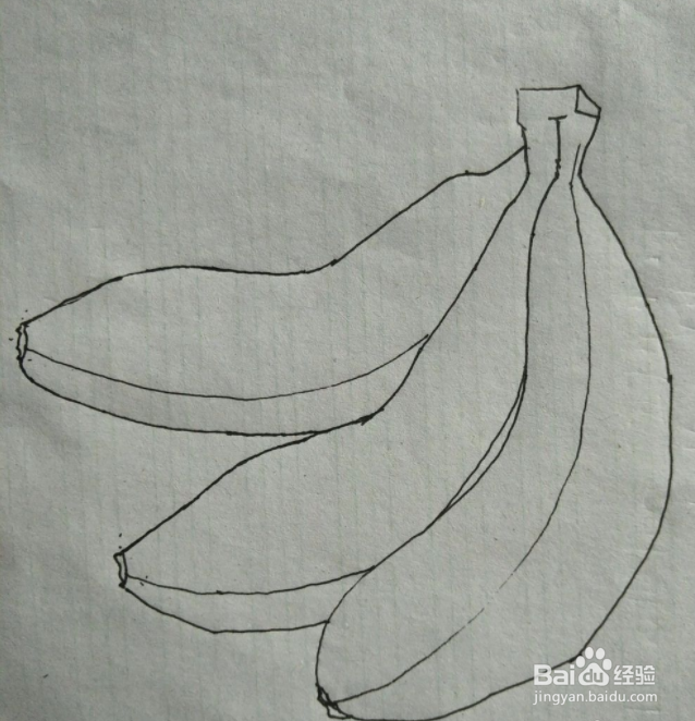 香蕉简笔画教学