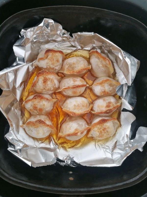 空气炸锅抱蛋饺