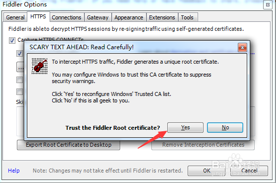 Fiddler怎么可以抓取https的请求包