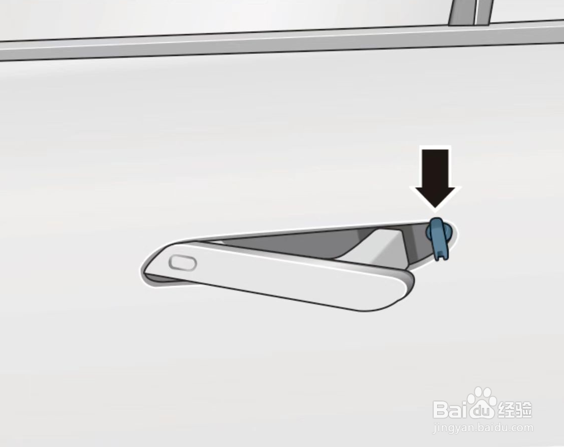 极狐汽车阿尔法S如何应急解锁或闭锁车辆