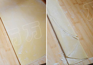 鸡蛋手擀面的做法