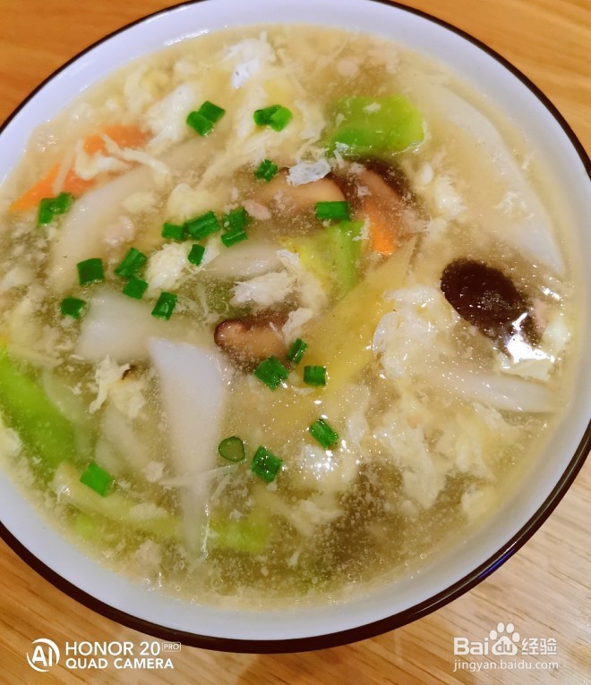 怎么做海参蛋花汤？