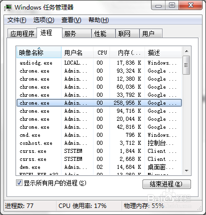 Win7系统桌面出现一个白色框框无法关闭怎么办