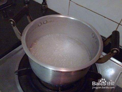 美味的紫山药汤米粉制作步骤