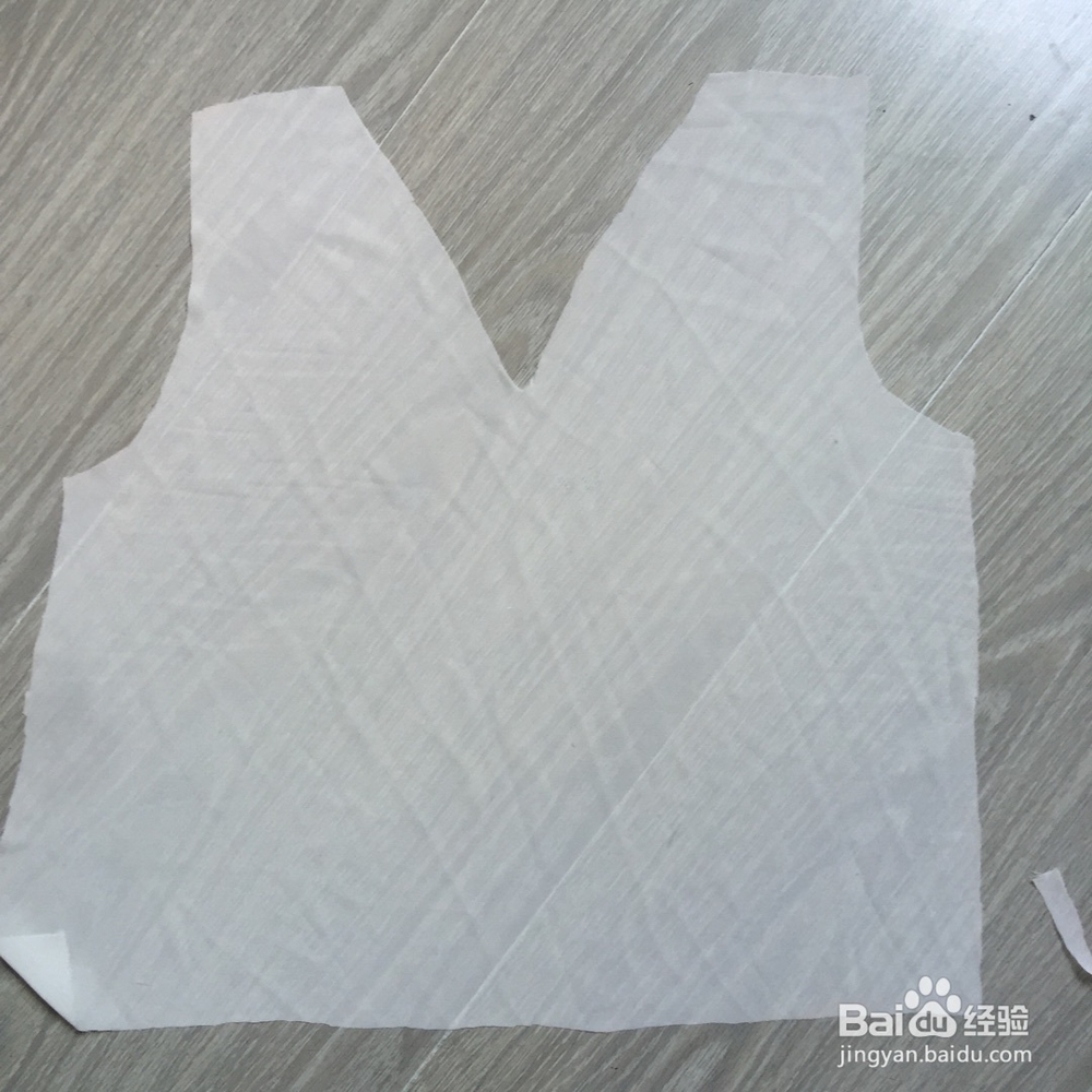 学习动手自制白色长裙