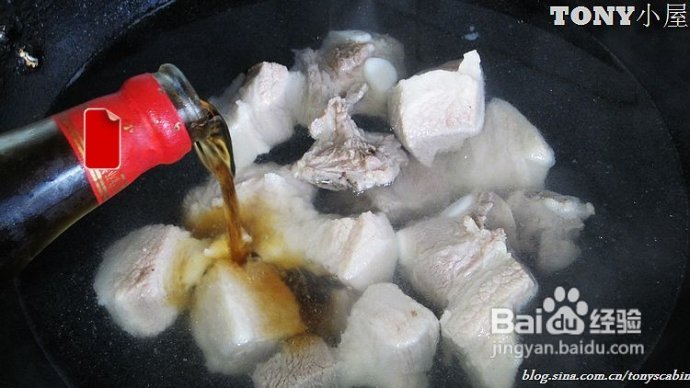 红烧肉和豆制品的荤素完美结合-----油豆腐烧肉