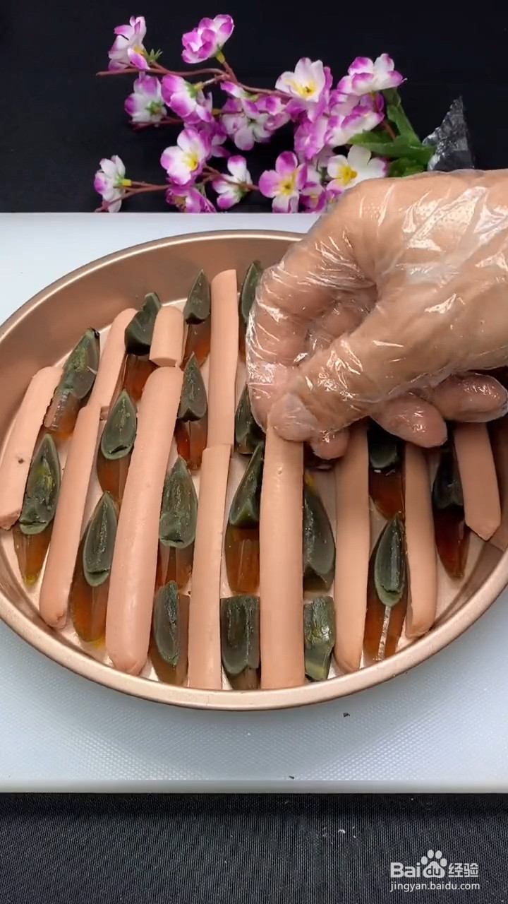 怎么做黄金三色蛋