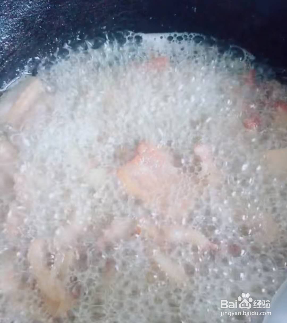 东北油嗞啦,也叫油渣做法