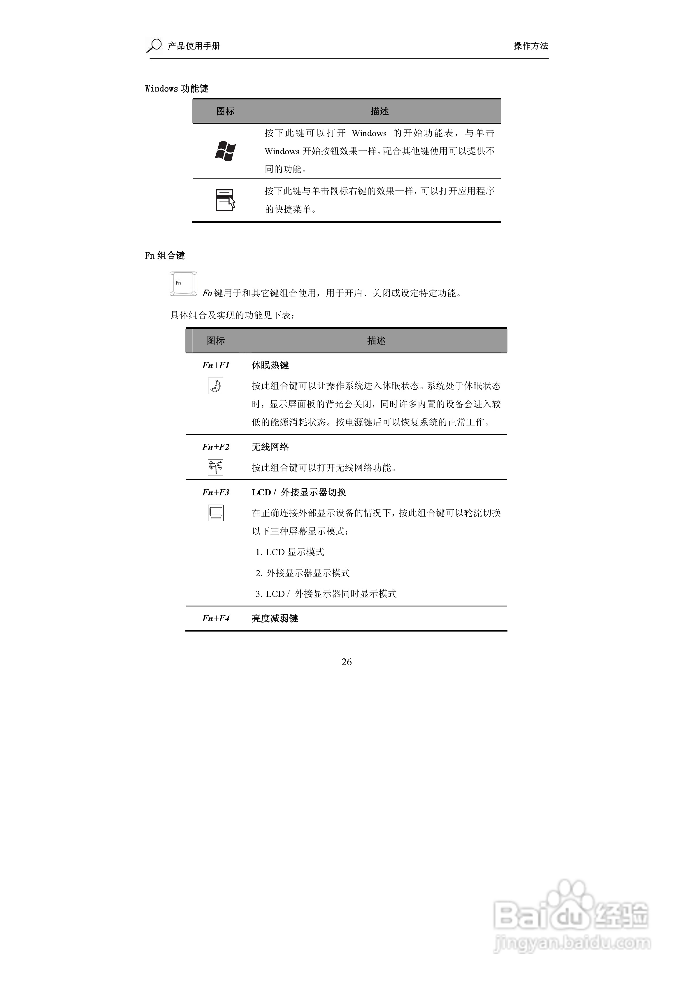 海尔X310笔记本电脑使用说明书:[3]