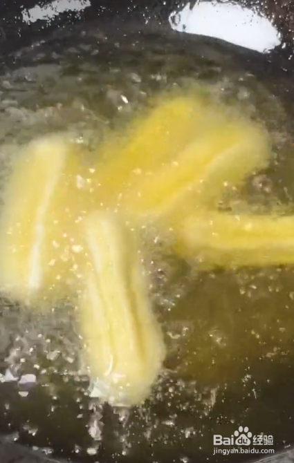 奶香油条的家常做法