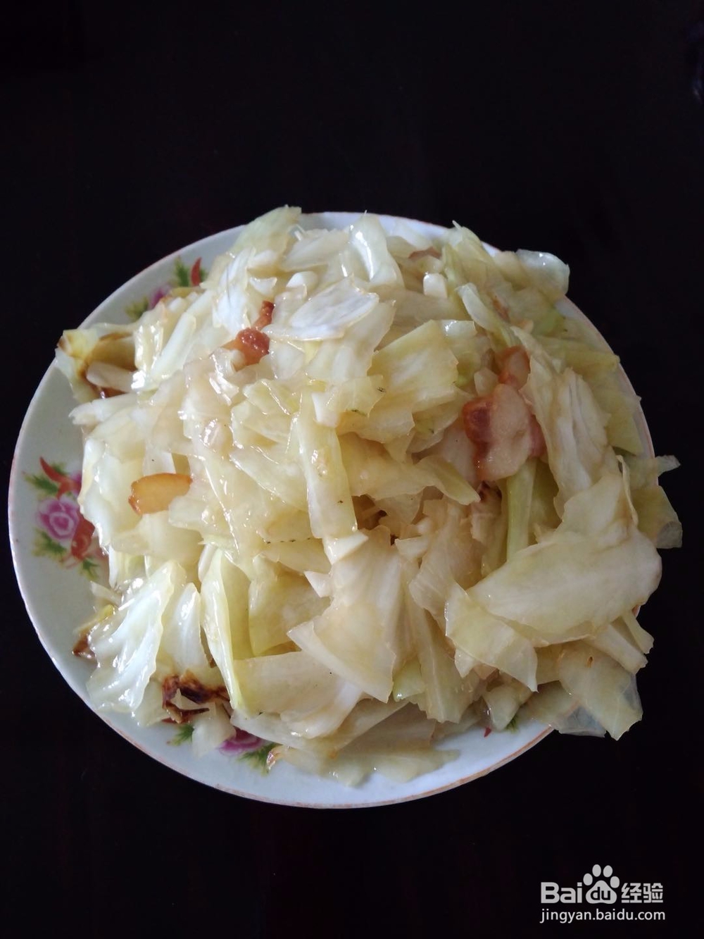 小炒包菜的做法