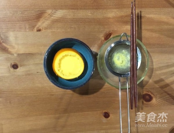 宝宝辅食――香橙蛋羹