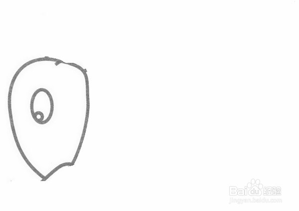 蝈蝈的简笔画