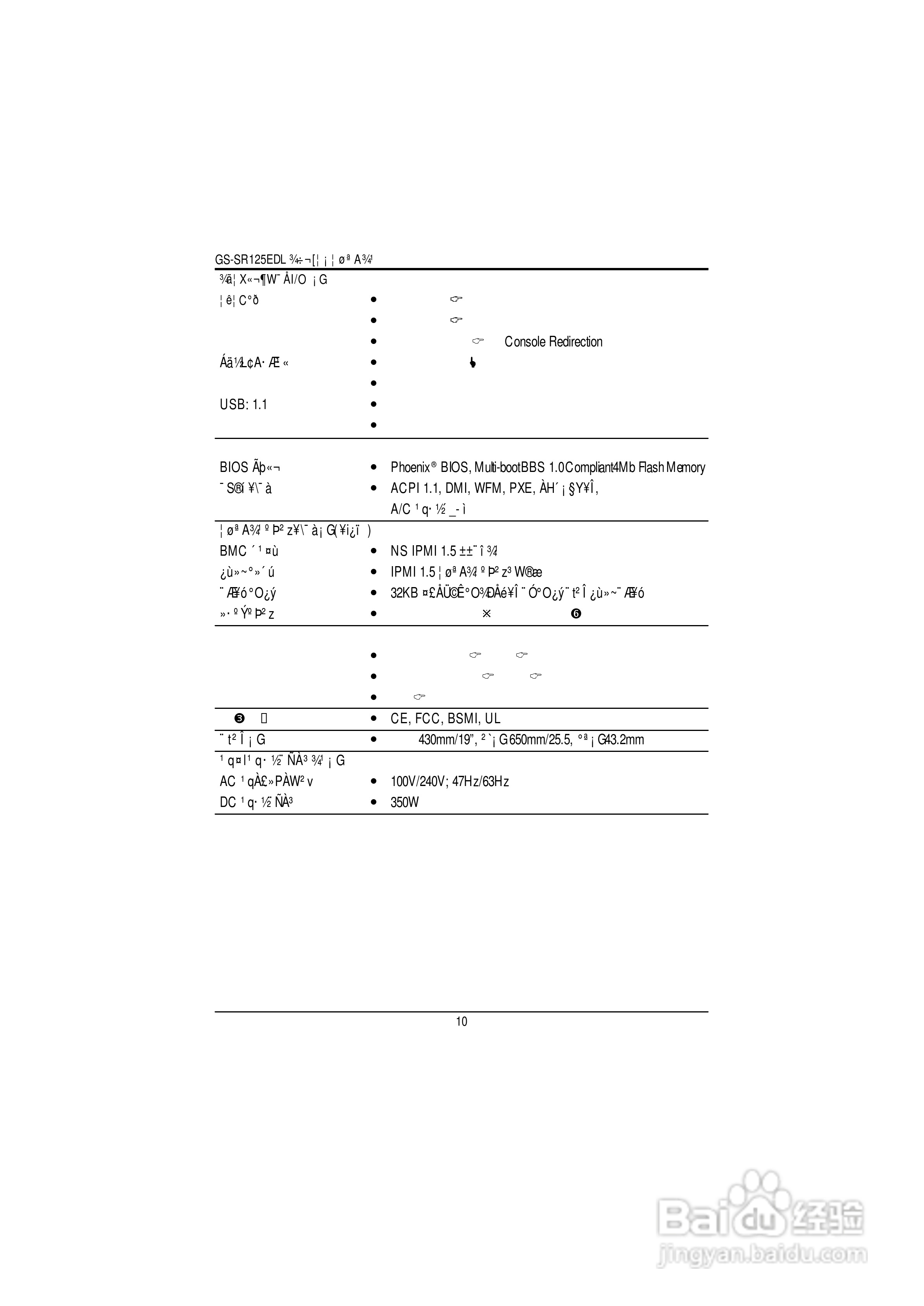 技嘉GS-SR125EDL(1.0 )型服务器使用说明书:[1]