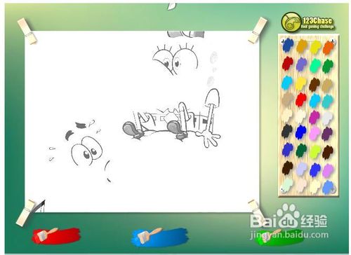 海绵宝宝吹泡泡小游戏怎么玩