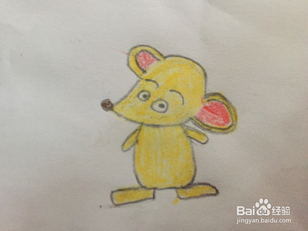 <b>画一只小老鼠</b>