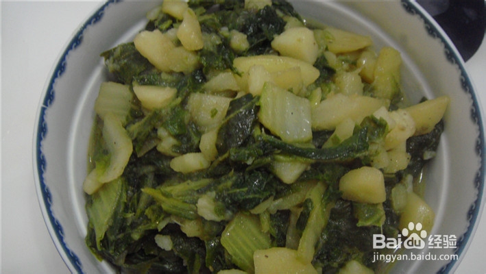 小白菜熬洋芋