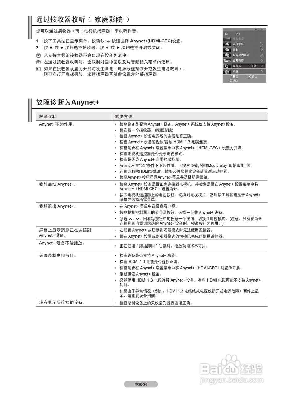 三星PS42B350B1等离子彩电使用说明书:[3]