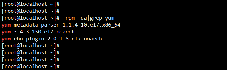 Redhat7更换centos7的yum源