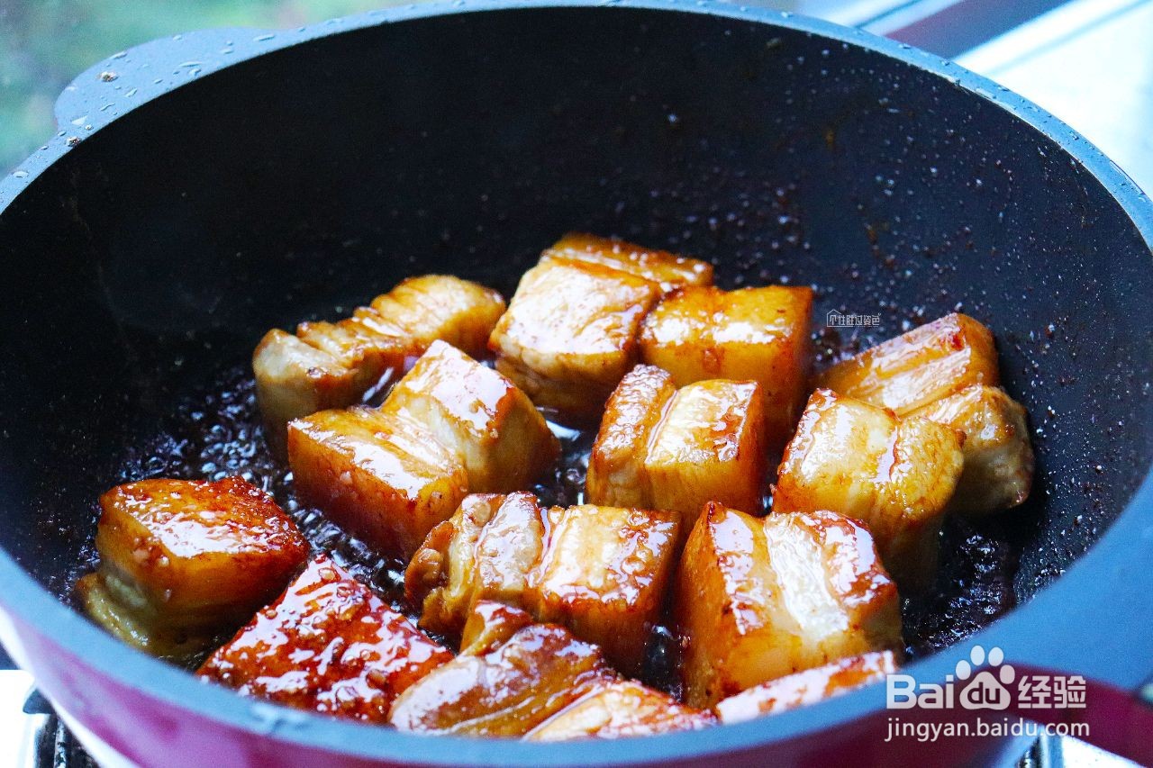 桂花红烧肉的做法