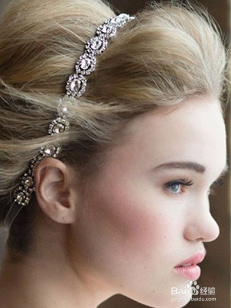 学学欧美新娘发饰造型 提升高贵优雅气质