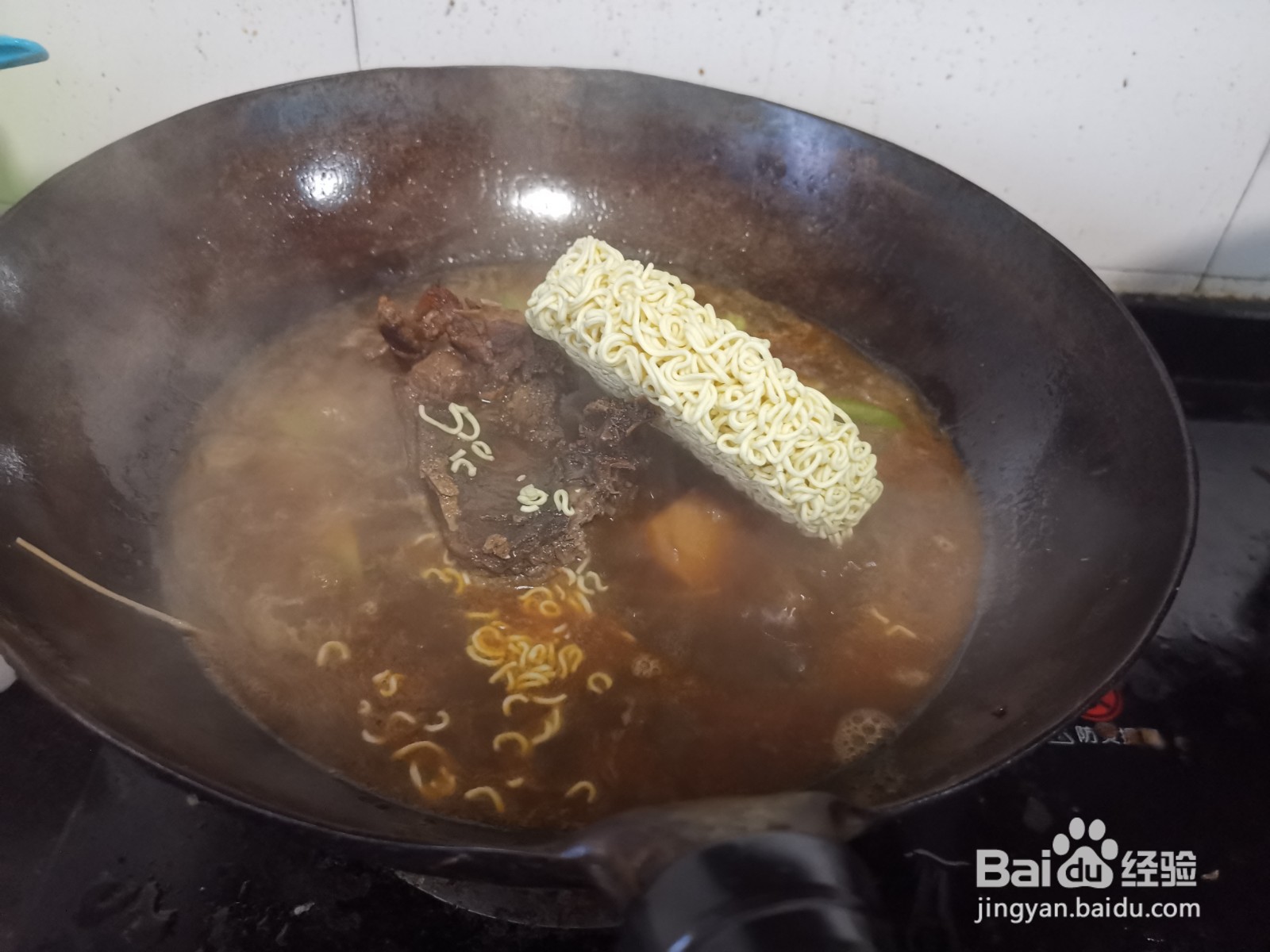 酱汤煮方便面