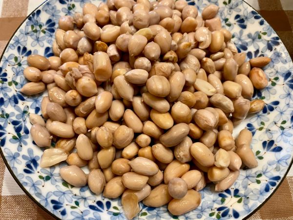 凉拌黄瓜银耳枸杞花生豆